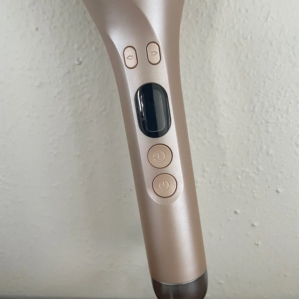 EYESUN Automatic Portable Rotating Hair Curling Iron Ceramic‎ LCD Display WORKS!